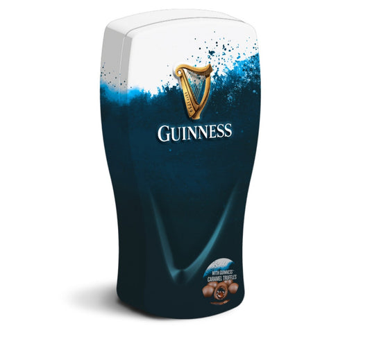 Guinness Caramel Truffles in Pint Glass Tin 210g