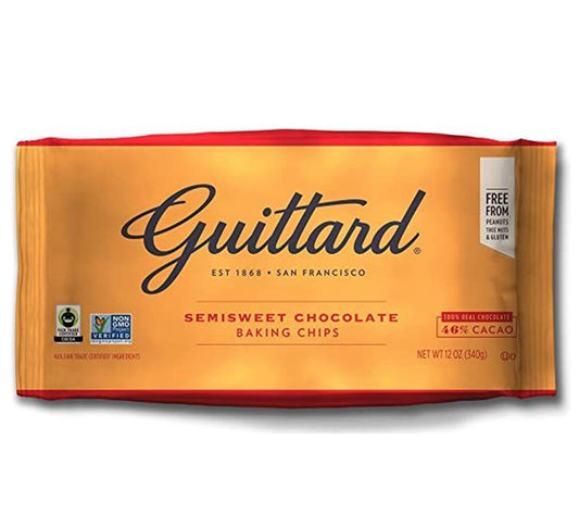 Guittard Semisweet Chocolate Baking Chips 46% Cacao 340g