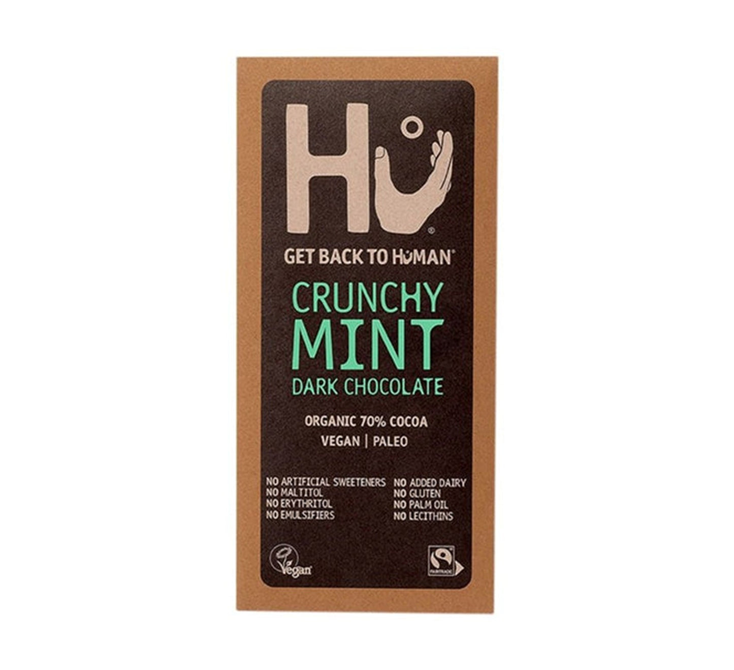 HU Kitchen Crunchy Mint Dark Chocolate 60g