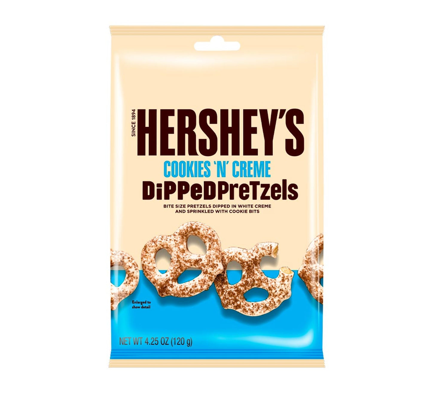 Hershey's Cookies 'N' Creme Dipped Pretzels 120g