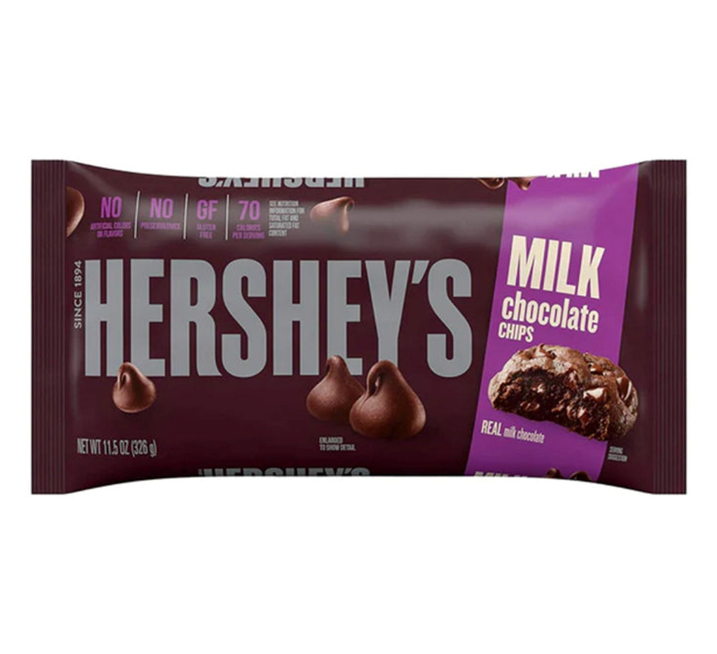 Hershey's Milk Chocolate Chips 326g