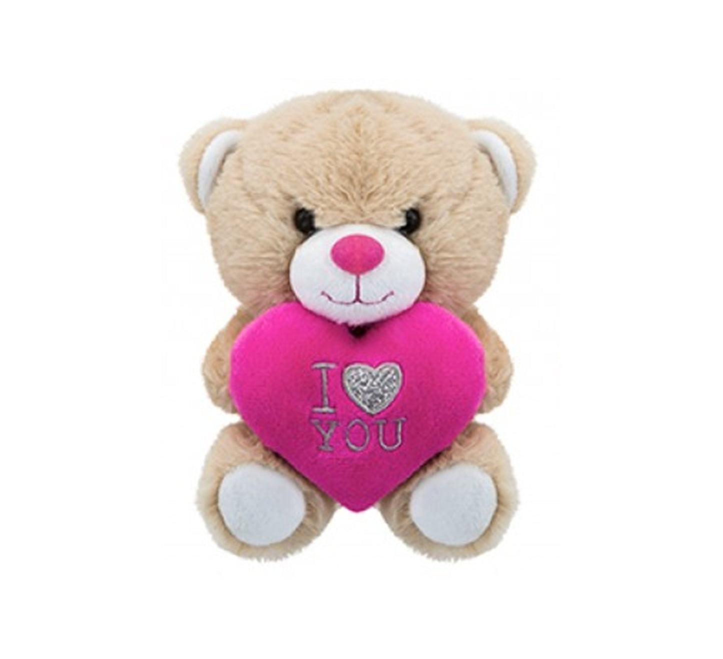 I Love You Pink Heart Bear