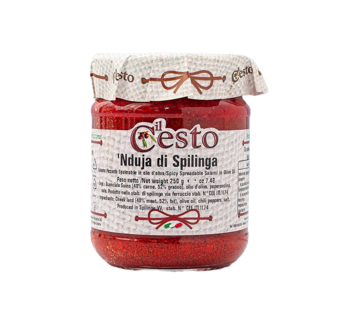 Il Cesto 'Nduja di Spilinga' 212g