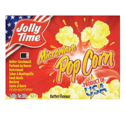 Jolly Time Microwave Butter Popcorn 300g