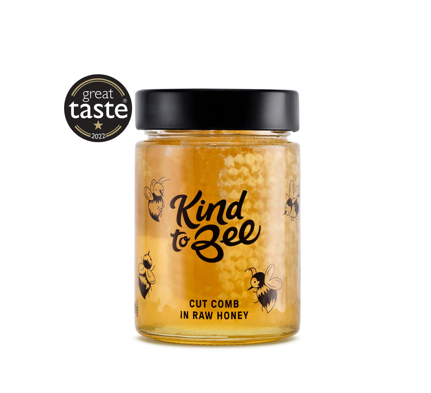 Kind To Bee Cut Comb in Raw Honey 400g