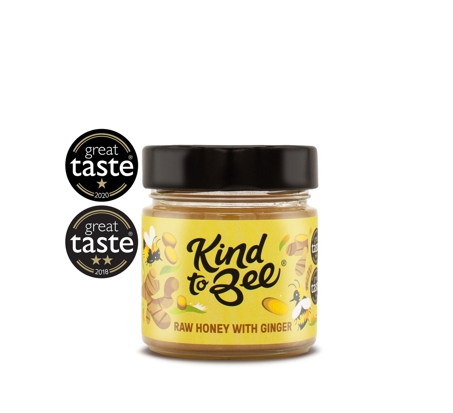 Kind To Bee Raw Honey with Ginger 250g