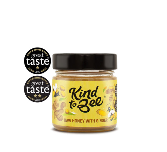 Kind To Bee Raw Honey with Ginger 250g