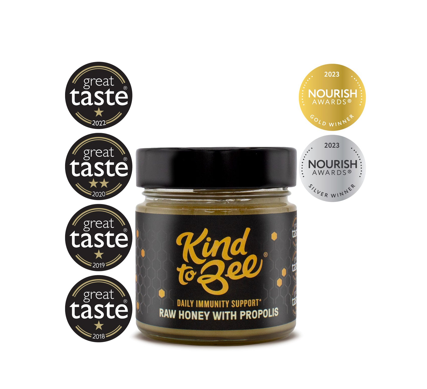 Kind To Bee Raw Honey with Propolis 250g