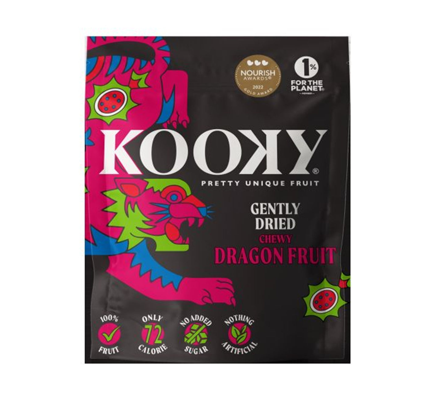 Kooky Gently Dried Dragon Fruit 20g
