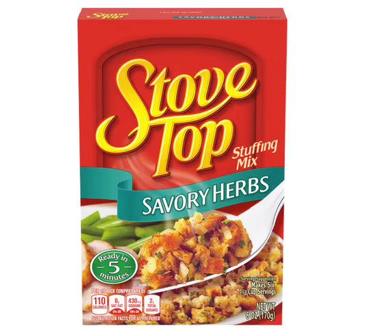 Kraft Stove Top Savory Herbs Stuffing Mix 170g