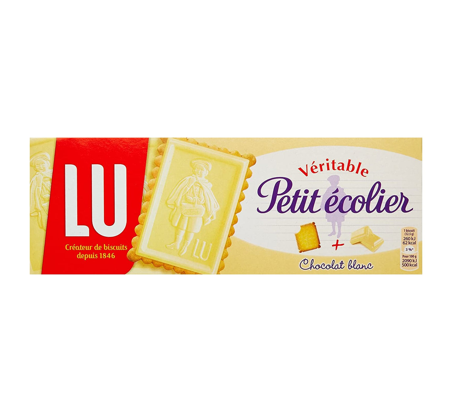 LU Petit Ecolier White Chocolate Biscuits 150g