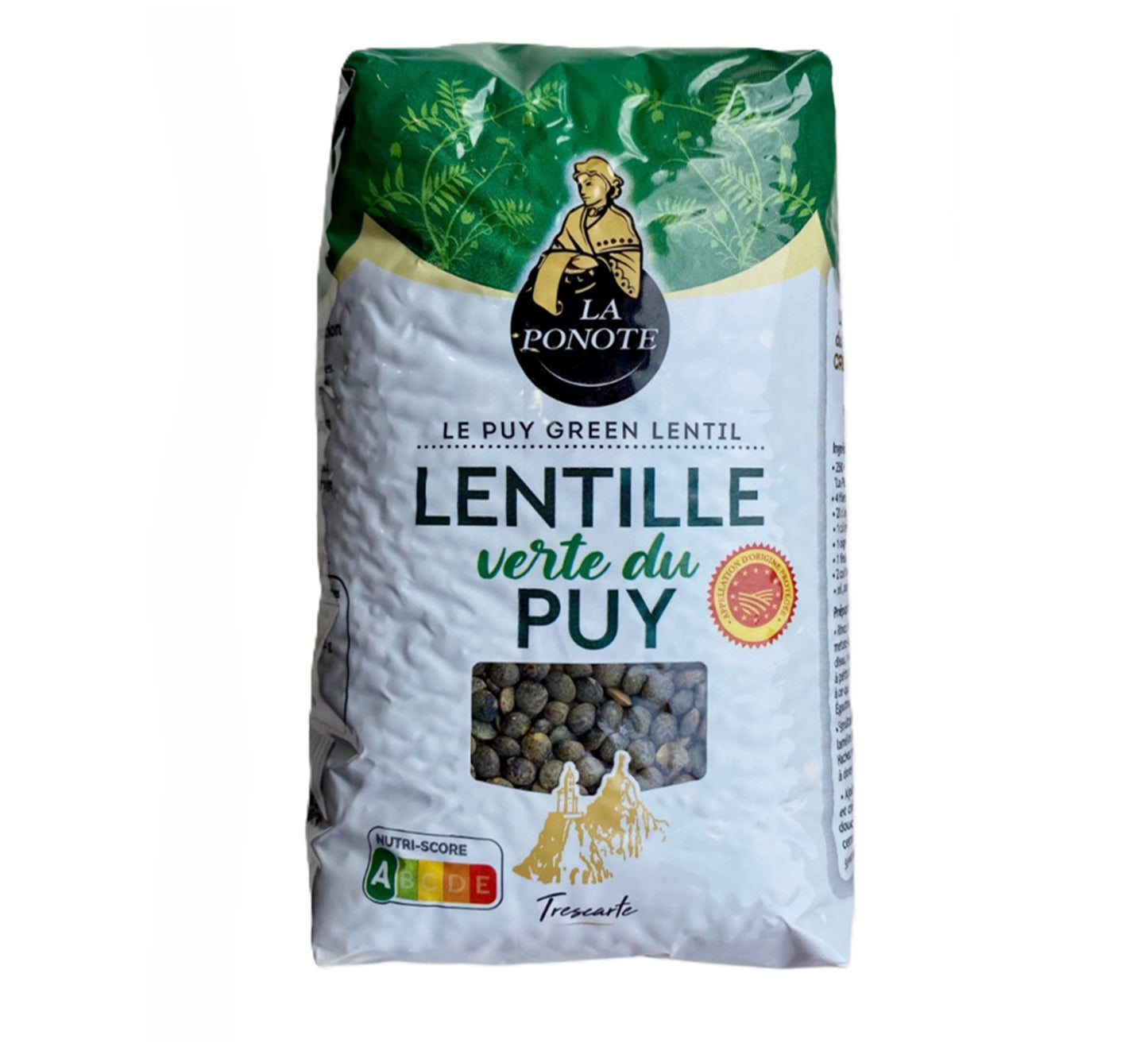 La Ponote Le Puy Green Lentil 500g