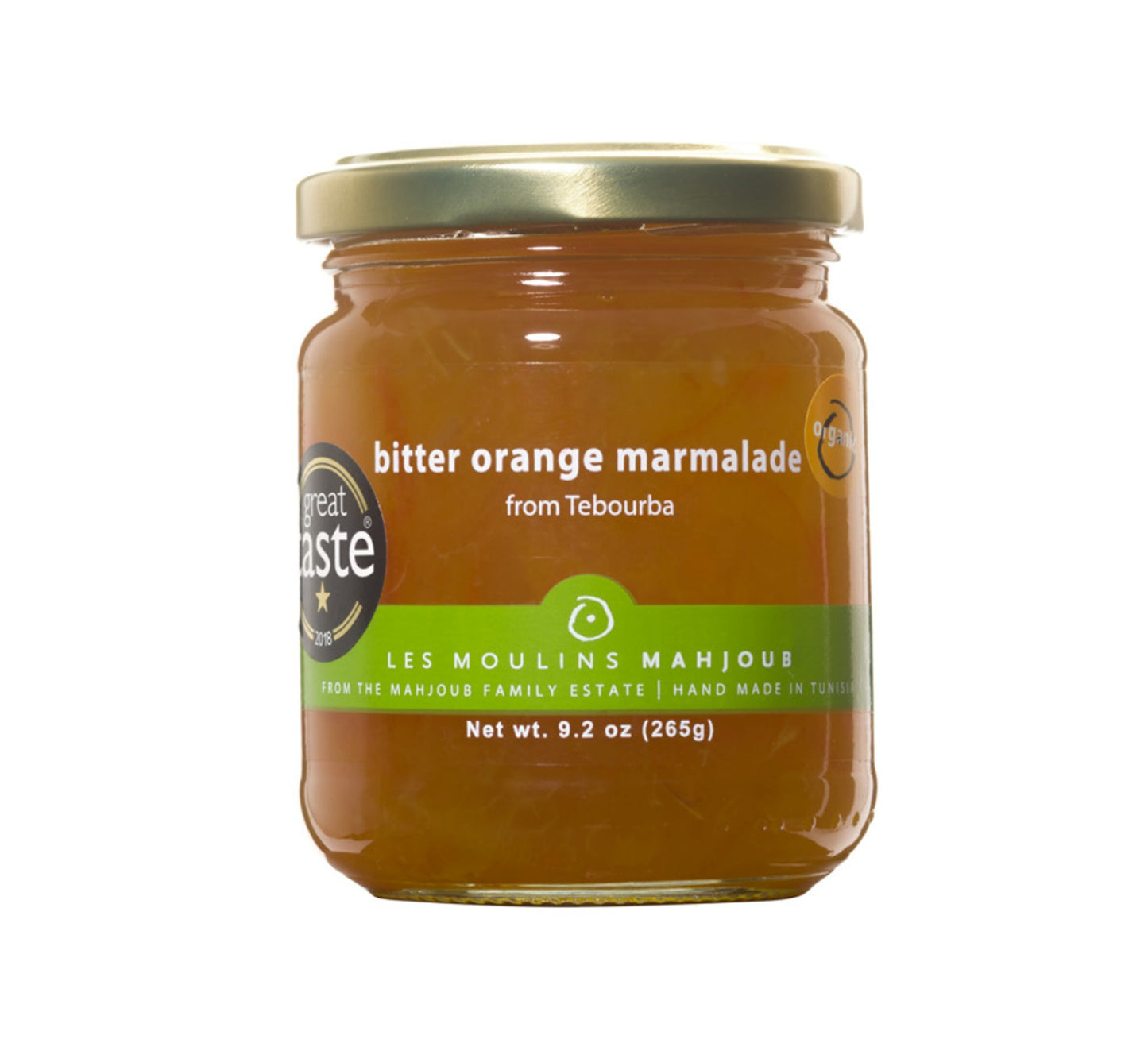 Les Moulins Mahjoub Organic Bitter Orange Marmalade 265g