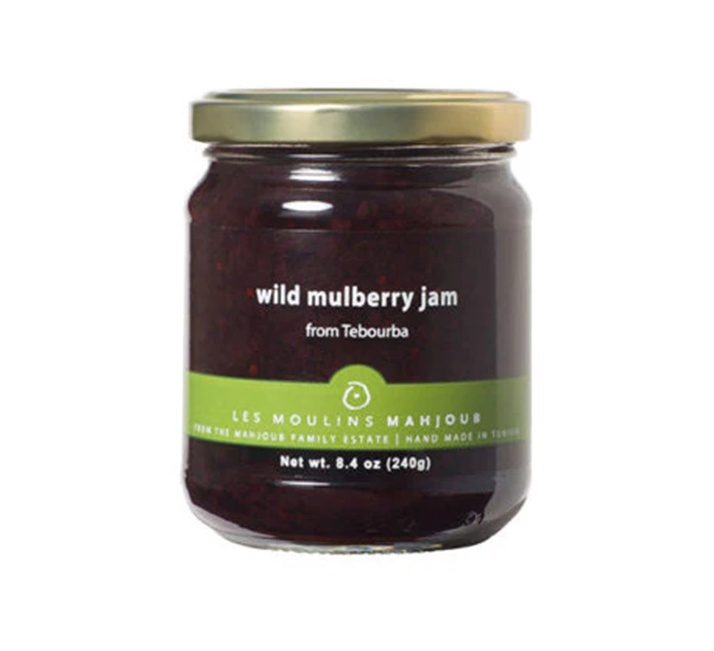 Les Moulins Mahjoub Organic Wild Mulberry Jam 240g