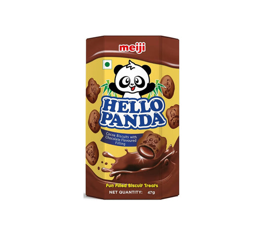 Meiji Hello Panda Double Chocolate 50g