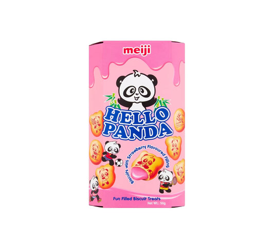 Meiji Hello Panda Strawberry 50g