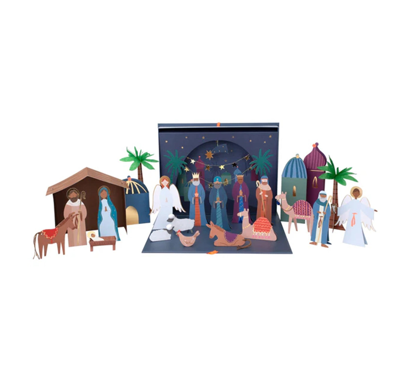Meri Meri Nativity Paper Craft Advent Calendar