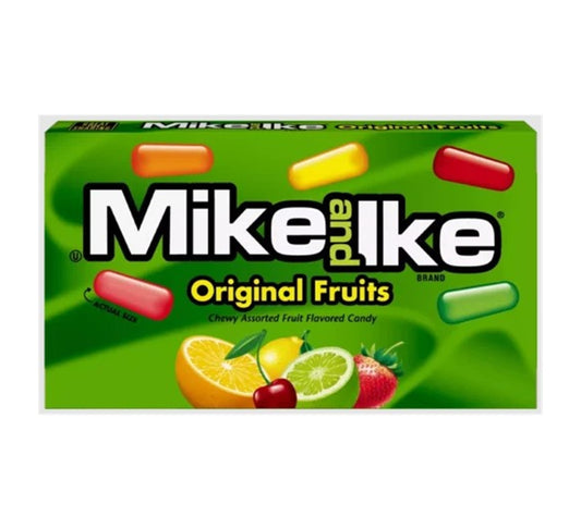 Mike & Ike Original Fruits Chewy Assorted Fruit Flavoured Candy 120g