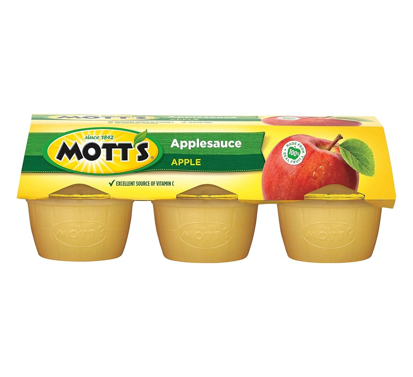 Mott's Applesauce Apple (6 Pack) 111g