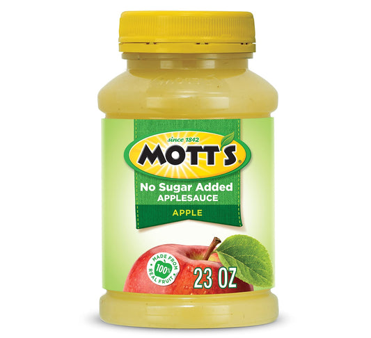 Mott's No Sugar Added Applesauce 652g