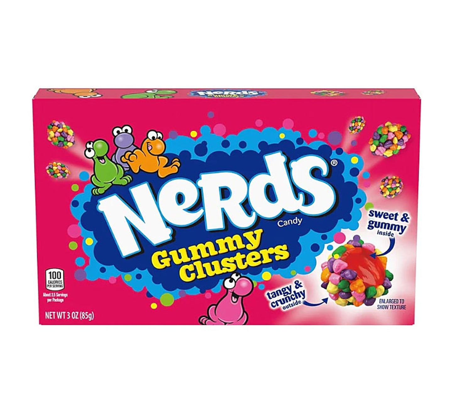 Nerds Gummy Clusters Box 85g
