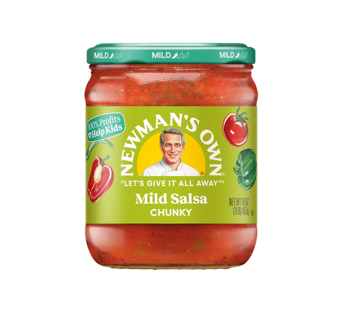 Newman's Own Chunky Mild Salsa 453g