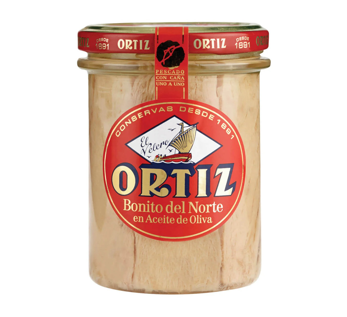 Ortiz Superior White Tuna Fillets in Olive Oil 220g