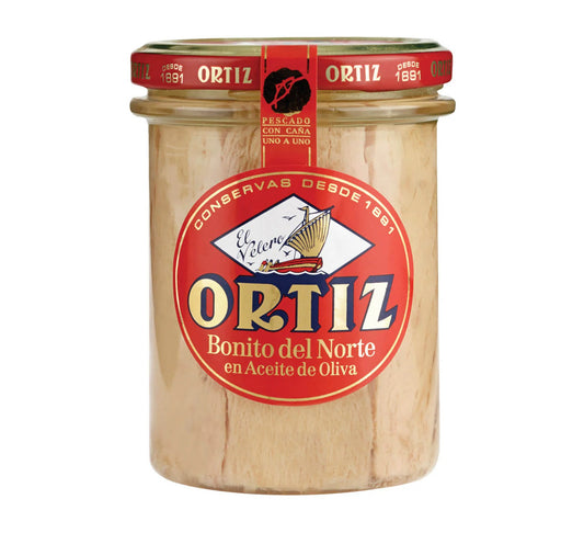 Ortiz Superior White Tuna Fillets in Olive Oil 220g