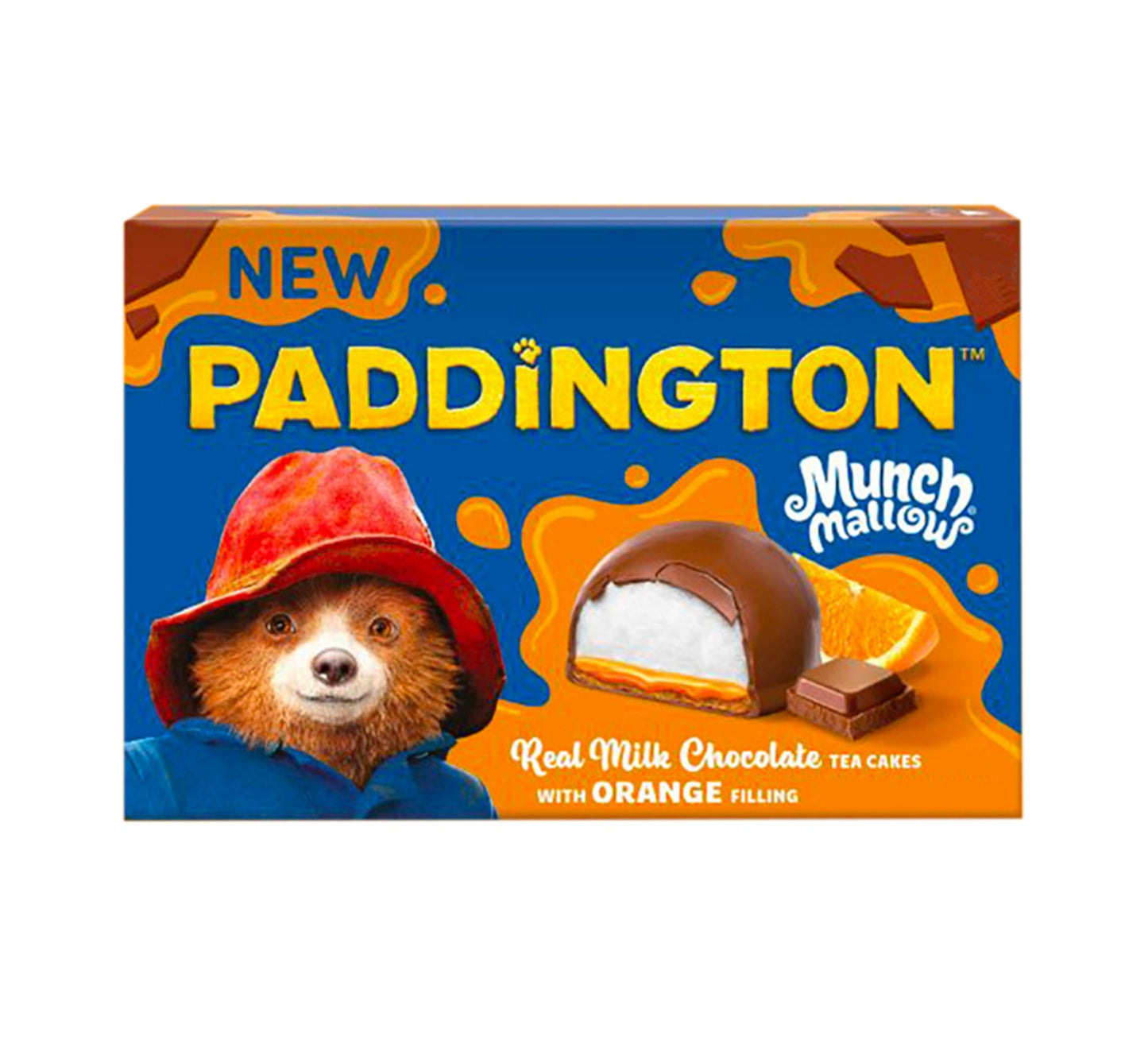 Paddington Munchmallow Orange 128g