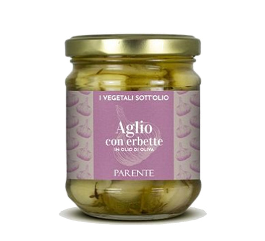Parents Garlic with Herbs in Olive Oil 190g
