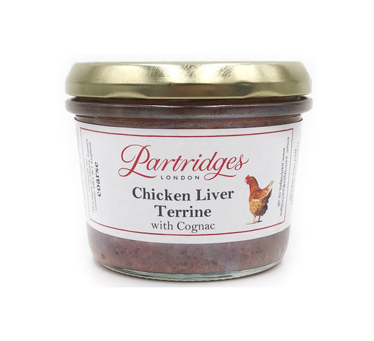 Partridges Chicken Liver Terrine with Cognac (Coarse) 180g