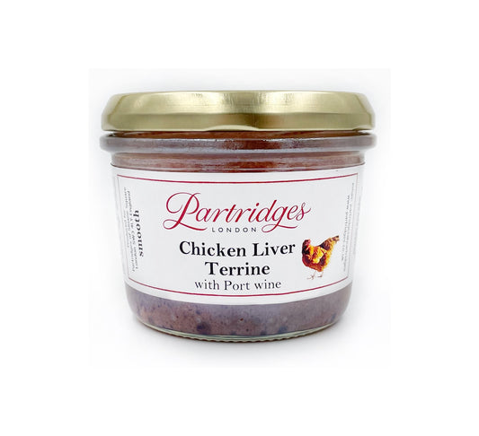 Partridges Chicken Liver Terrine with Port Wine (Smooth) 180g