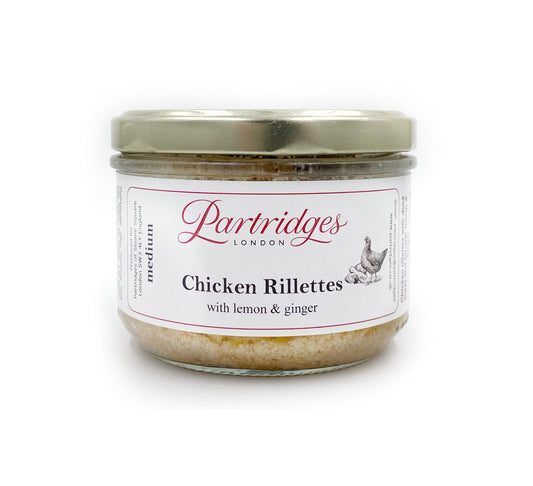 Partridges Chicken Rillettes with Lemon and Ginger (Medium) 180g