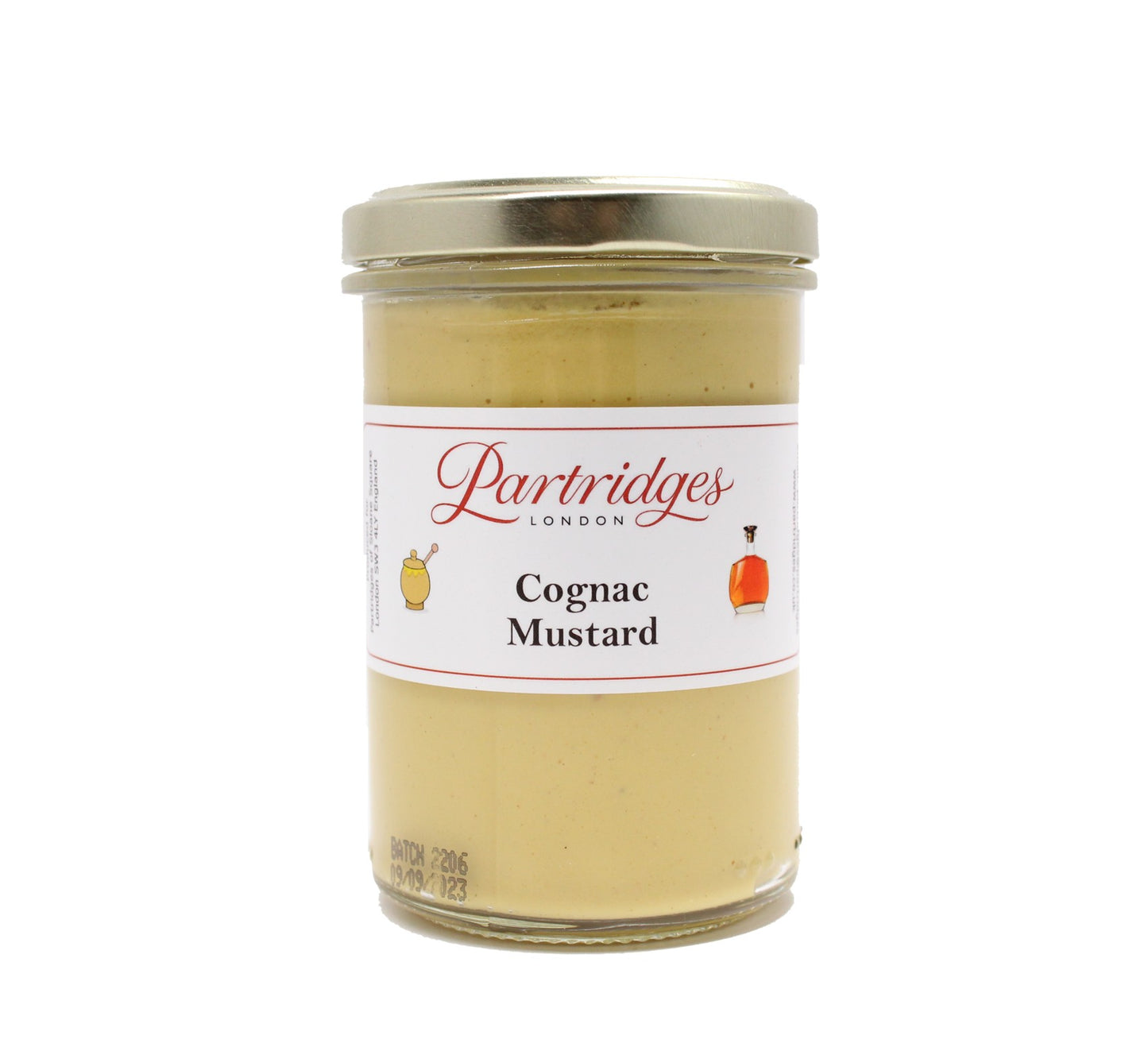 Partridges Cognac Mustard 200g