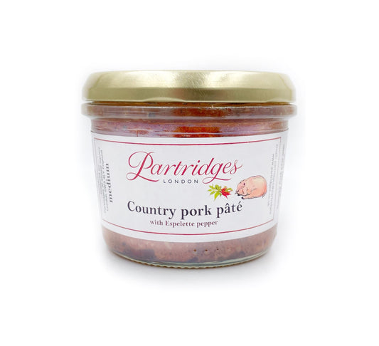 Partridges Country Pork Pâté with Espelette Pepper 180g