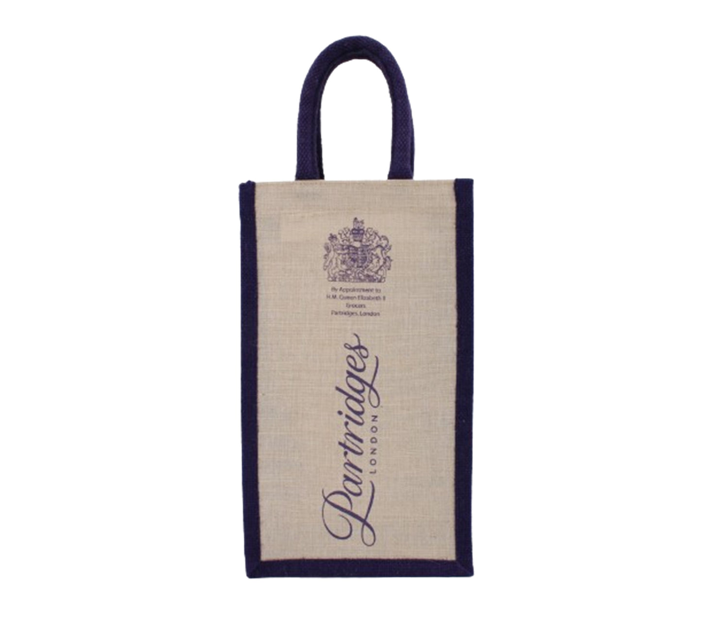 Partridges Jute Double Wine Bottle Bag