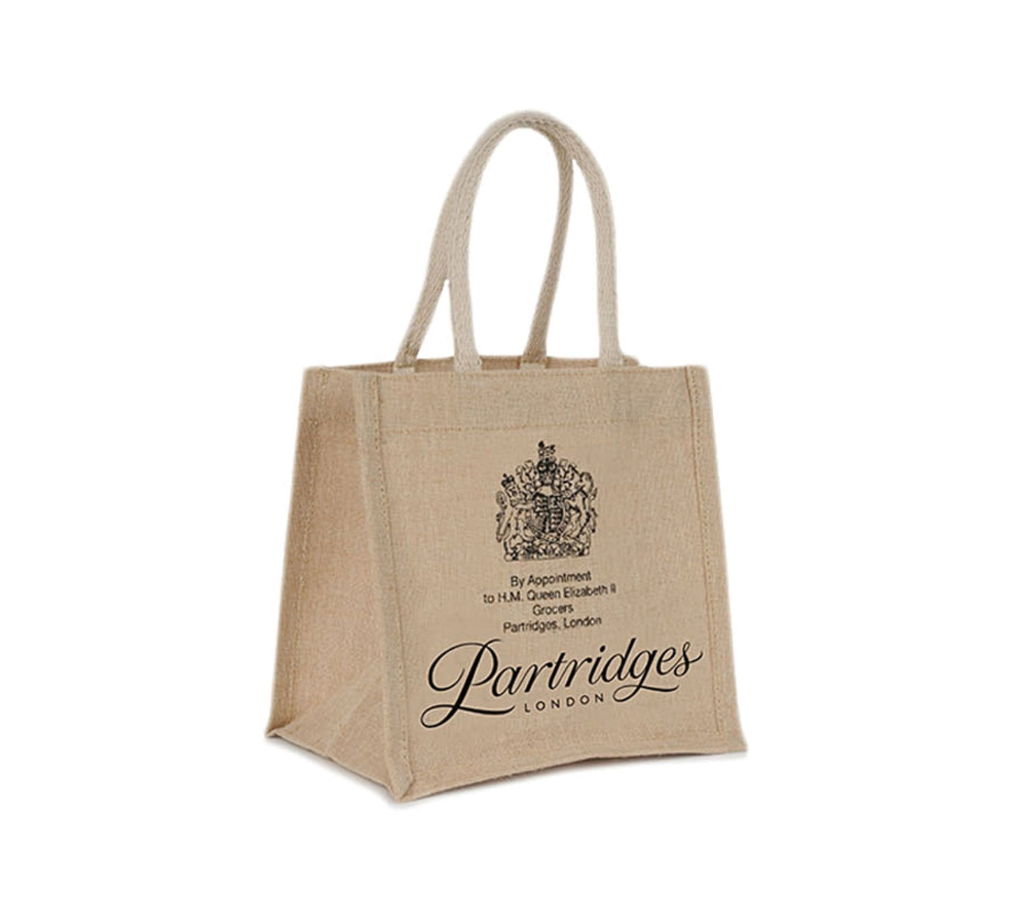 Partridges Mini Jute Bag