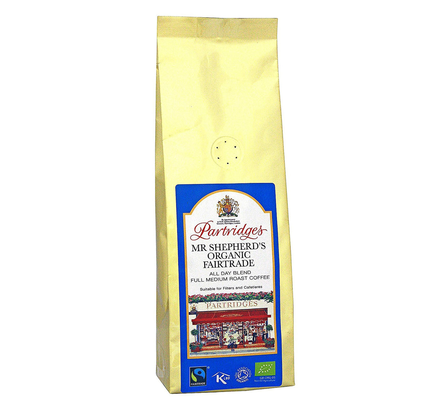 Partridges Organic Fairtrade Mr Shepherd's Coffee 250g