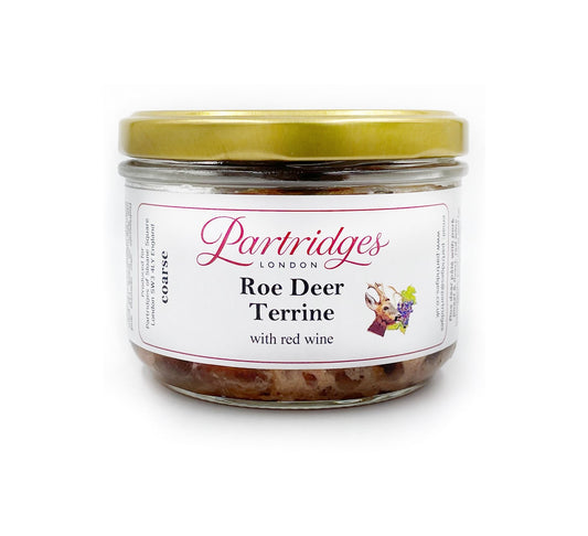 Partridges Roe Deer Terrine with Red Wine (Coarse) 180g