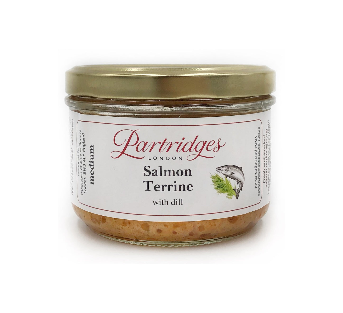 Partridges Salmon Terrine with Dill (Medium) 180g