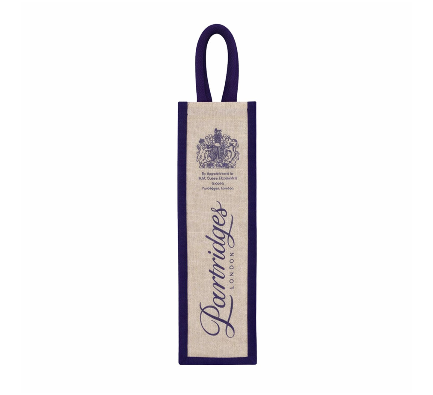 Partridges Jute Single Wine Bottle Bag