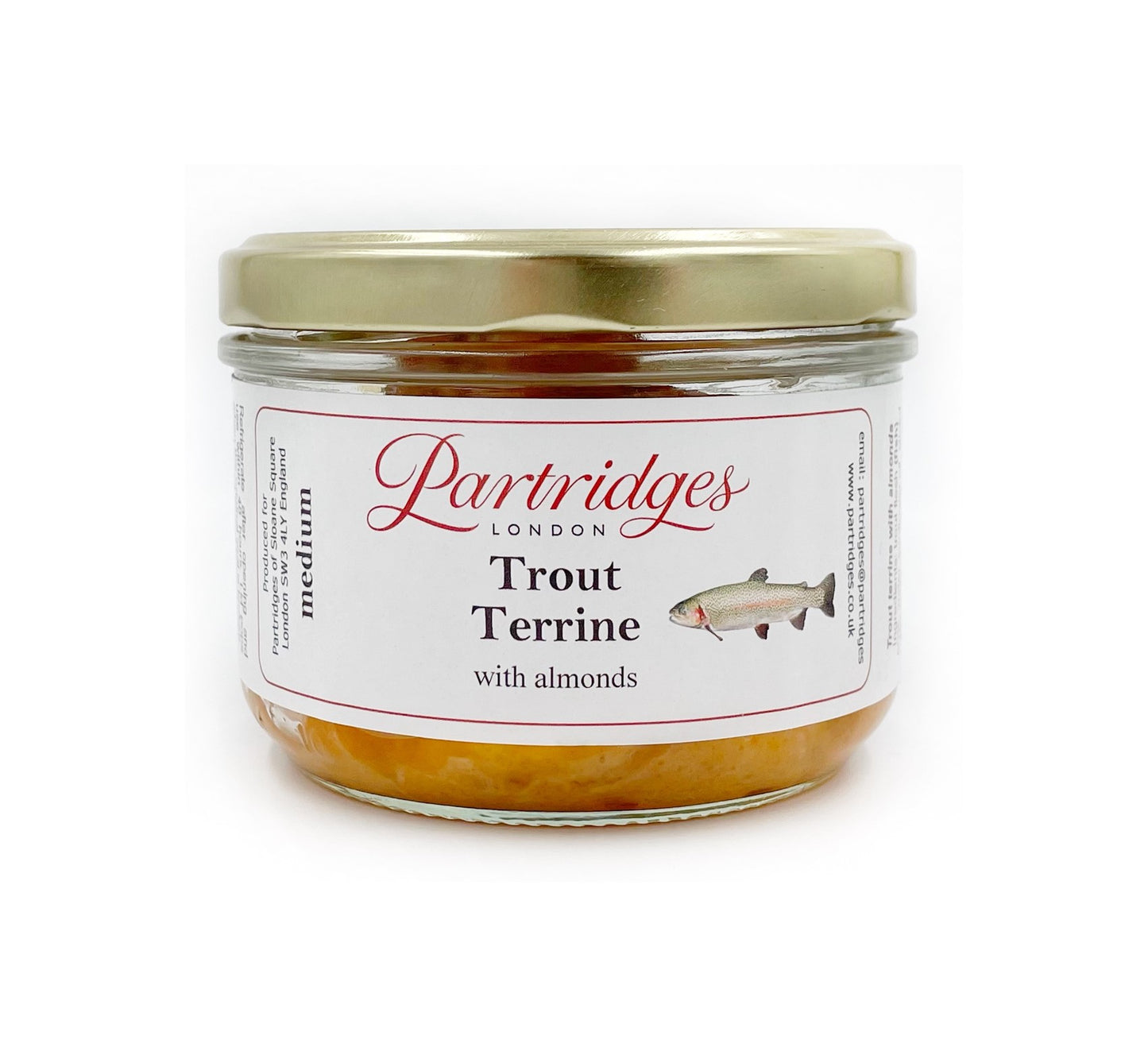 Partridges Trout Terrine with Almonds (Medium) 180g