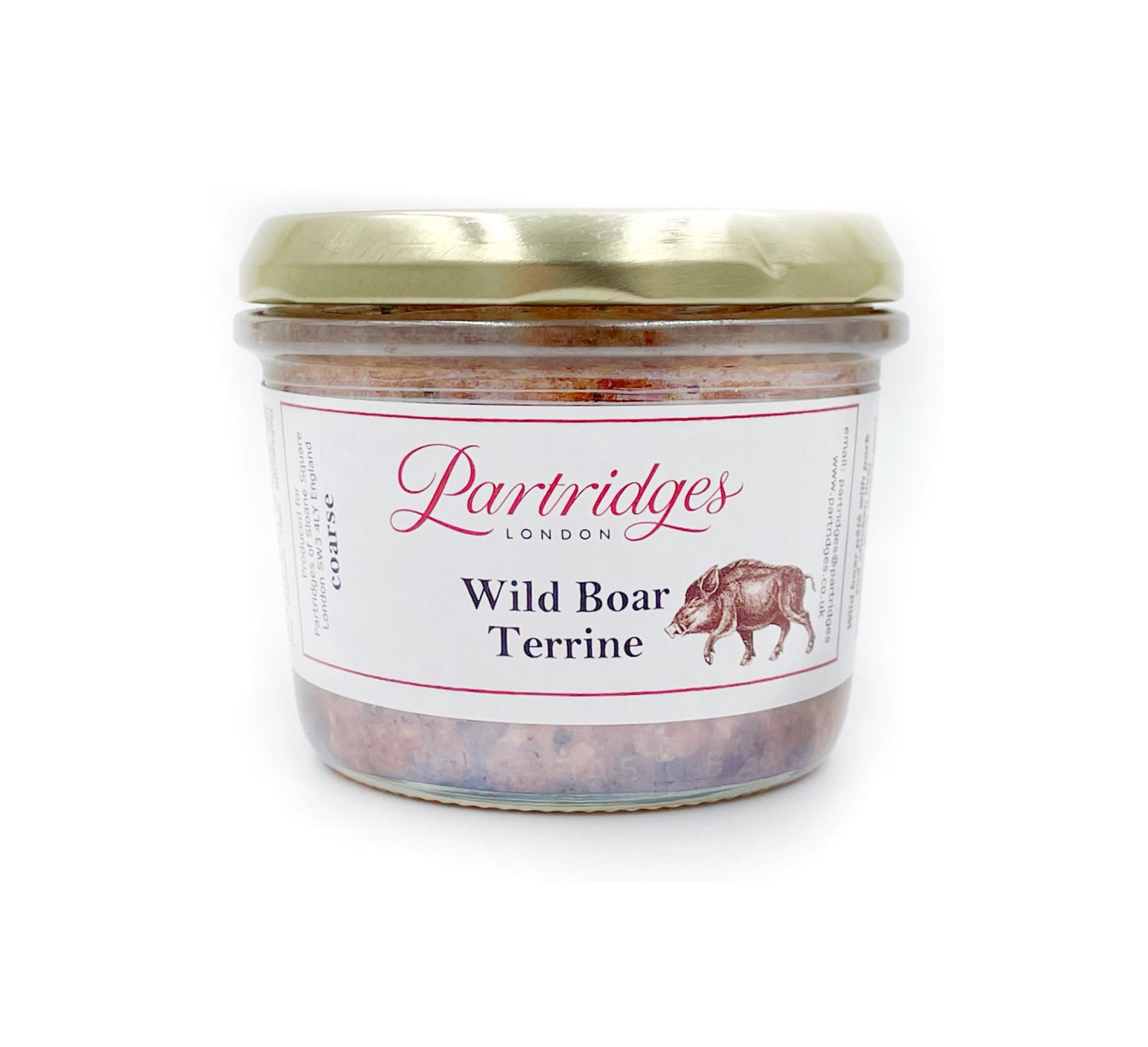 Partridges Wild Boar Terrine (Coarse) 180g