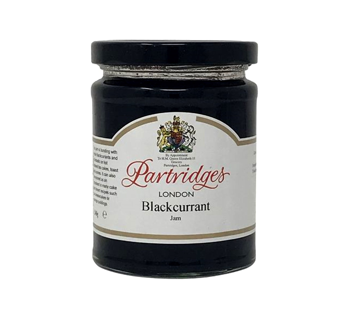 Partridges Blackcurrant Jam 340g