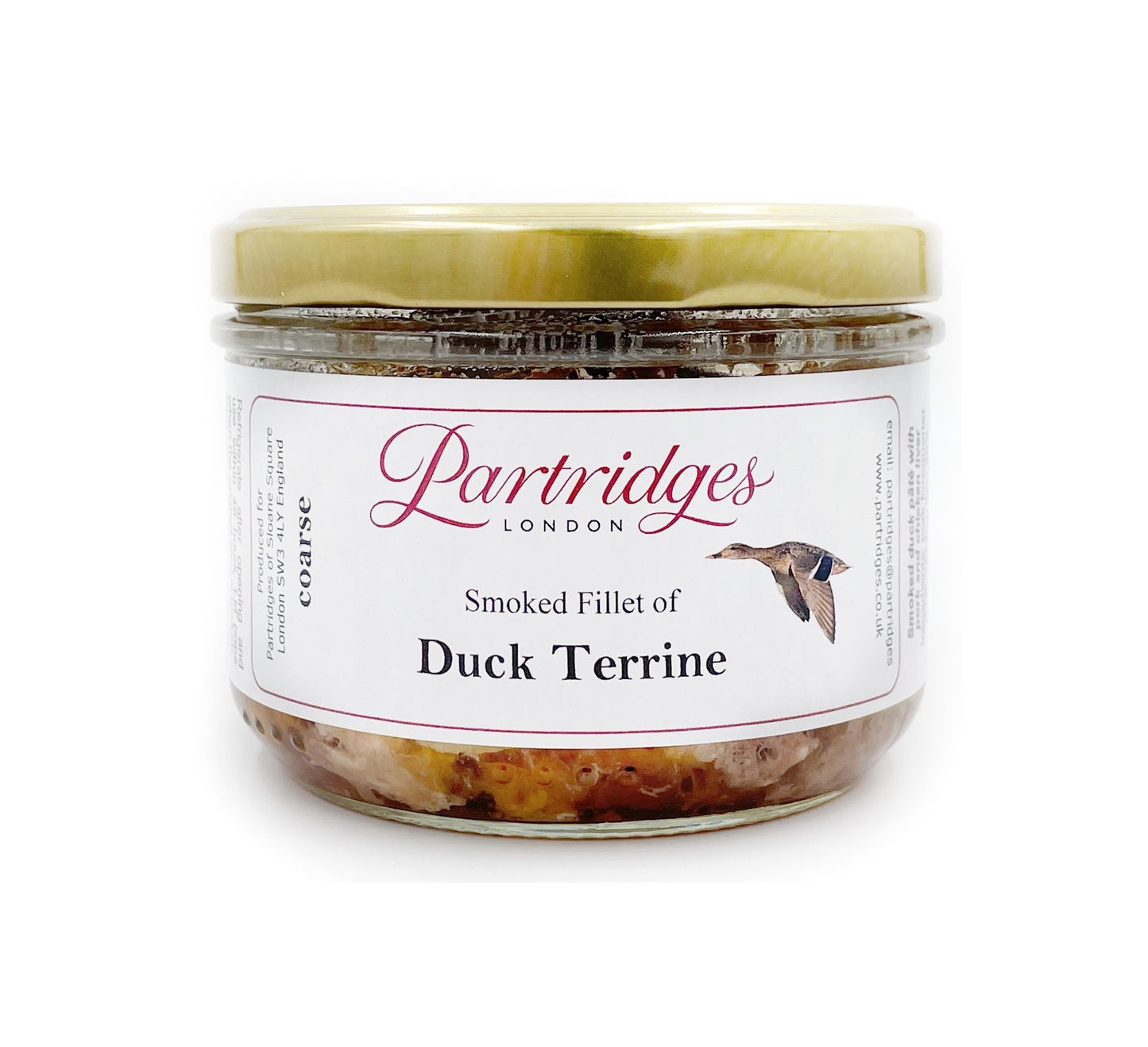 Partridges Smoked Fillet of Duck Terrine (Coarse) 180g