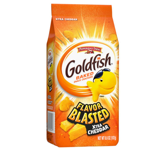 Pepperidge Farm Goldfish Xtra Cheddar Cheese Crackers 187g