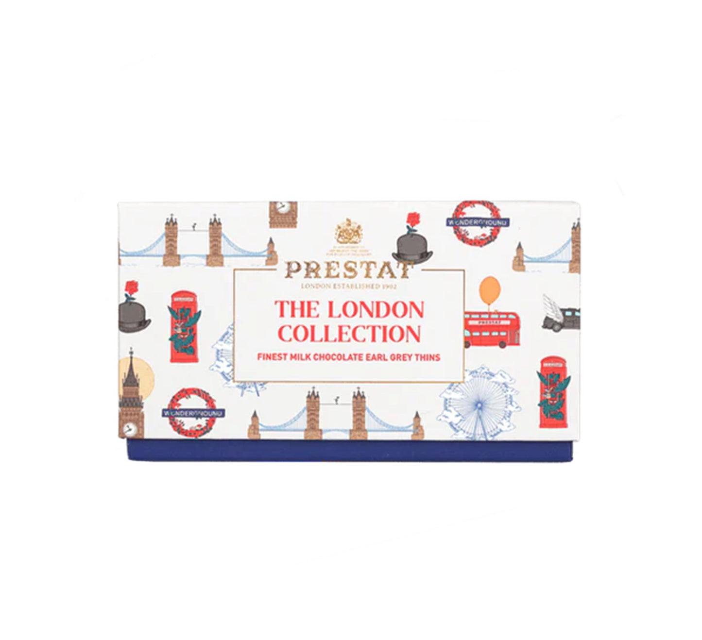 Prestat The London Collection Milk Chocolate Earl Grey Thins 200g