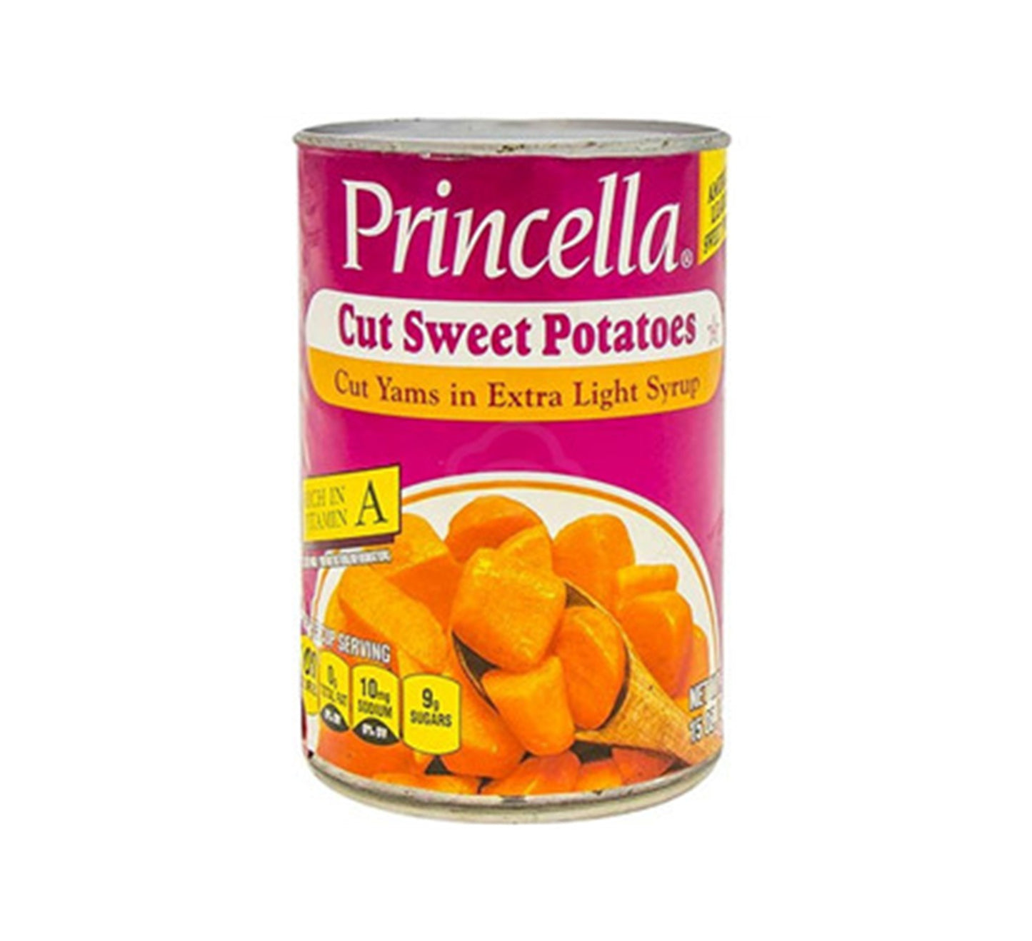 Princella Cut Sweet Potatoes 425g