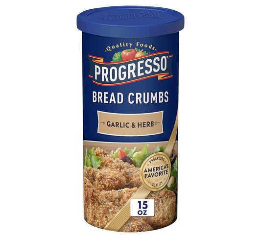 Progresso Garlic & Herb Bread Crumbs 425g