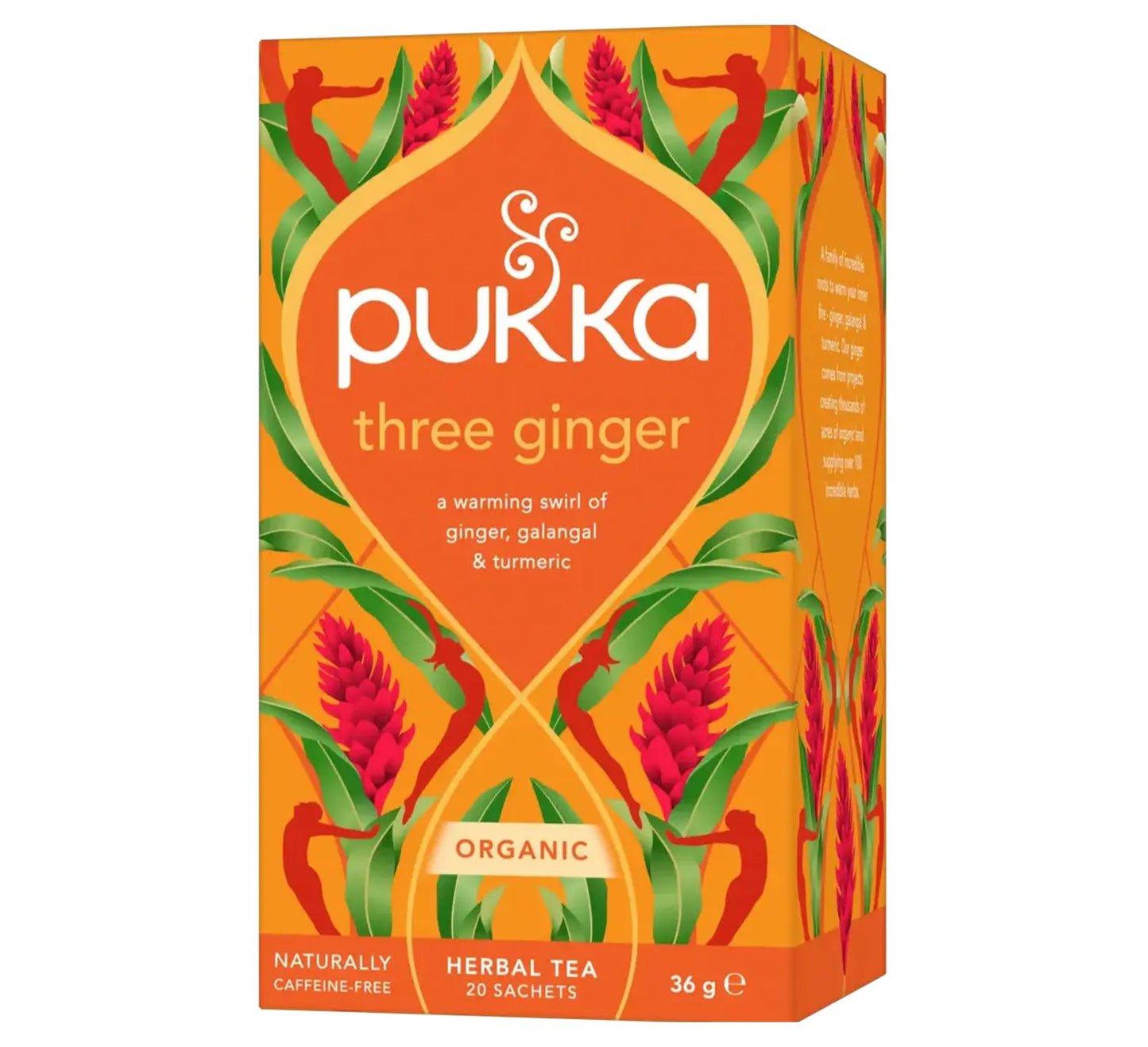 Pukka Organic Three Ginger 20 Teabags 40g